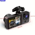 thumbnail image 2 of Cámara Dash Triple 4K Full HD (Delantera, Trasera e Interior), con Micrófono Integrado, Visión Nocturna y Grabación de Ángulo Amplio para Coches, Taxis y VTC, 2 of 5