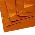 thumbnail image 3 of jifeng Square Wrappers Package for Sweets Candy Chocolate Lolly Party Colored Paper Orange, 3 of 9