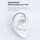thumbnail image 4 of Sywqhk Auriculares colgantes a prueba de agua Auriculares inalámbricos compatibles con Bluetooth (Blanco), 4 of 8