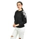 thumbnail image 2 of Sueter con bordado y pedrería en los hombros Roman Fashion / Juvenil, 4008 (Negro) negro M, 2 of 5