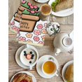 thumbnail image 4 of Easter Kitchen Dish Towels for Drying Dishes Set of 4, Bunny Ears Spring Pink Flowers Potted Plant Country Waffle Weave Microfiber Hand Tea Bathroom Towels Quick Dry & Absorbent Towel 15.7x23.6, 4 of 7