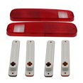 thumbnail image 4 of Kit de guardabarros lateral de luz trasera apto para Ford F150 F250, 4 of 5