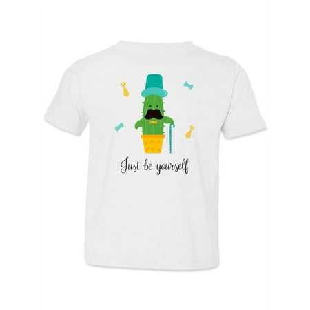 

Just Be Yourself Cactus T-Shirt Toddler -Image by Shutterstock 4 Toddler