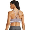 thumbnail image 3 of Top Deportivo Under Armour Sin Costuras Bajo Largo Dash Rosa para Mujer, 3 of 5