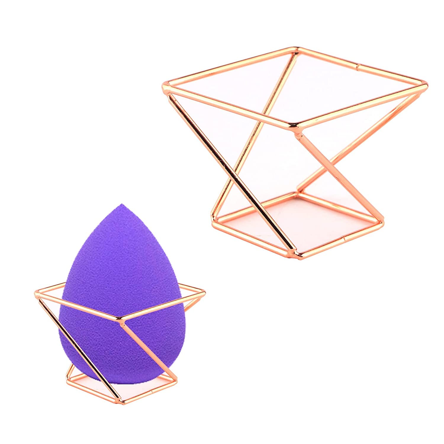 Rose gold sponge holder hotsell