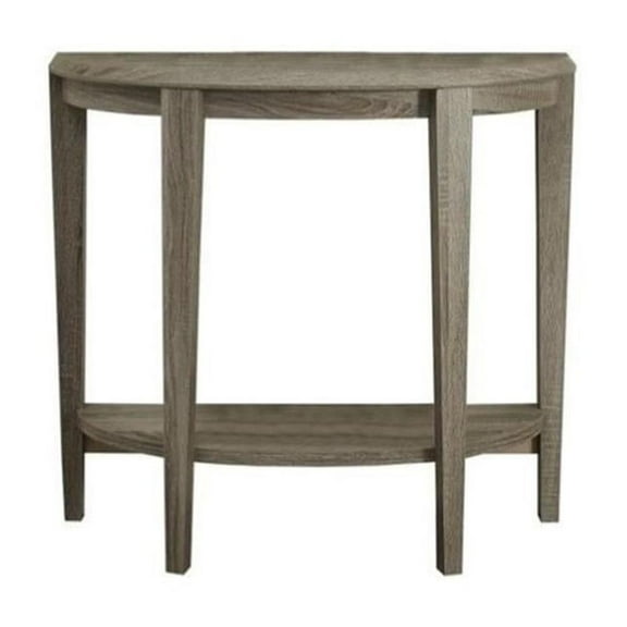 Kingfisher Lane 36" Accent Table in Dark Taupe