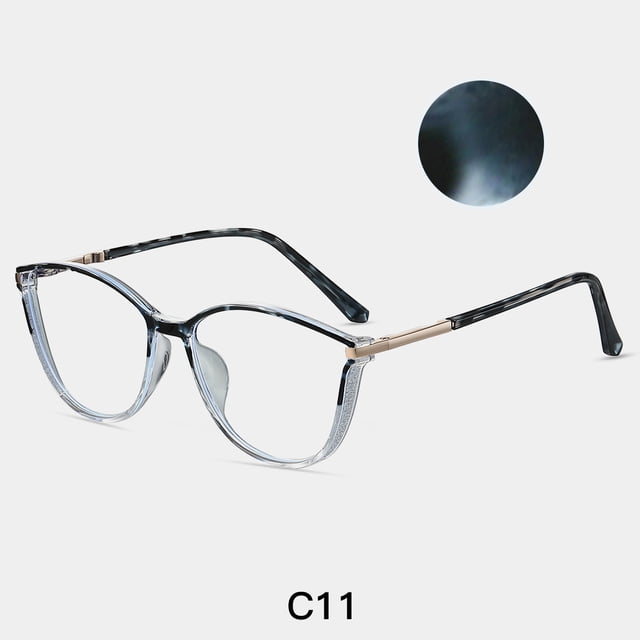 Gafas ópticas de lentes planas, monturas anti luz azul, gafas de moda, anti radiación de computadora
