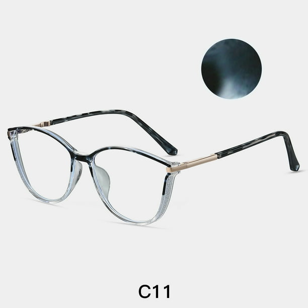 Gafas ópticas de lentes planas, monturas anti luz azul, gafas de moda, anti radiación de computadora