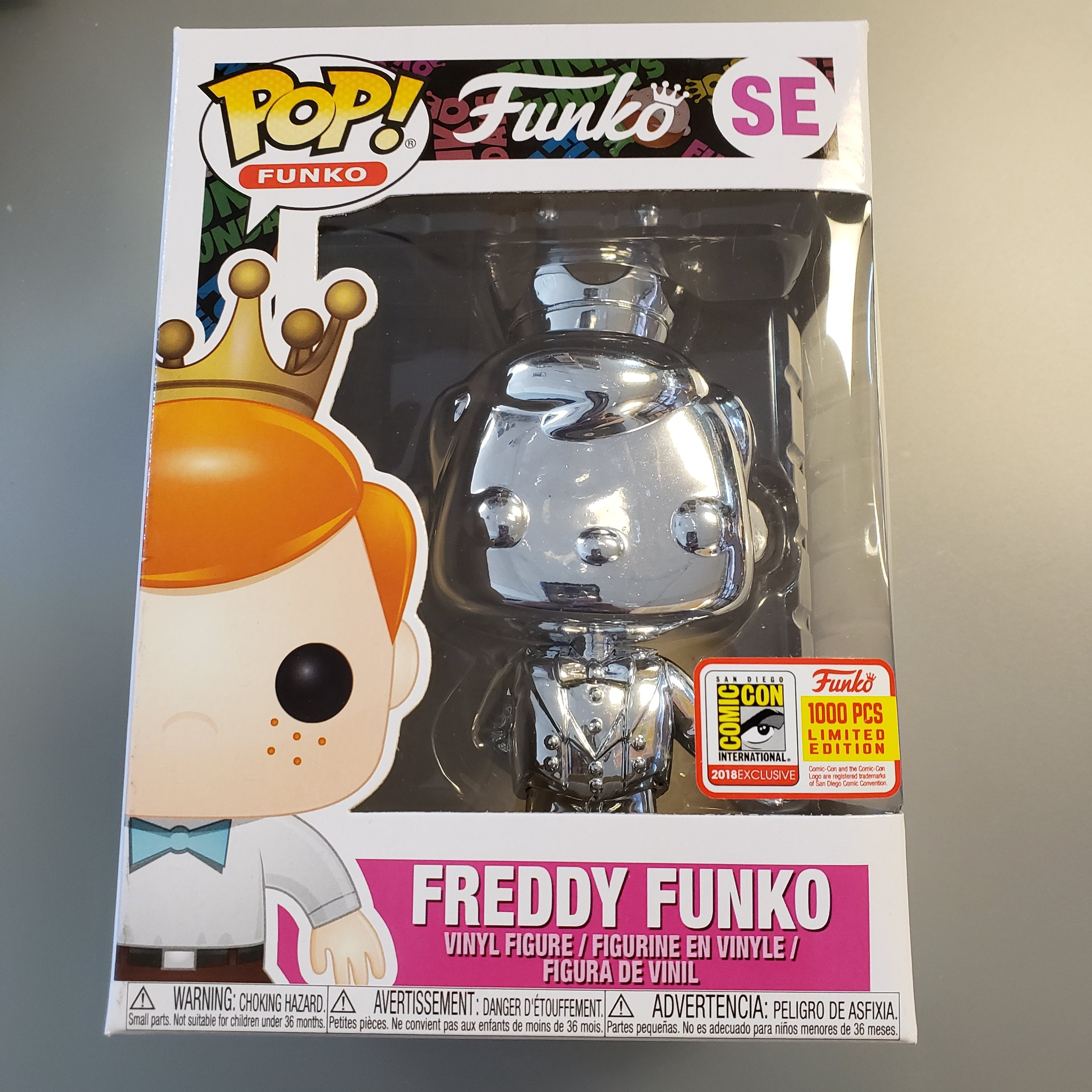 Freddy Funko Pop! Vinyl Figure Emerald Silver Chrome (LE1000) [SE