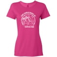 thumbnail image 3 of Inktastic Summer Vacation Mode Cape Charles Beach Virginia Women's T-Shirt, 3 of 5