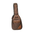 thumbnail image 3 of Bolsa de guitarra que lleva una mochila de 42 pulgadas resistente al agua Soft Professional Softed Oxford Case de viaje de tela acústica de guitarra Marrón, 3 of 8