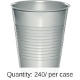 thumbnail image 6 of 240/Case Bulk Shimmering Silver 16 oz Plastic Cups, 6 of 6