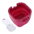 thumbnail image 4 of Foldable Bucket Red 3 In 1 Portable Collapsible Brush Washer for Watercolor Pens Oil Paint Brushes Gouache Washing, 4 of 5
