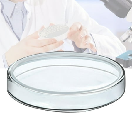 

60-100ml Culture Dish Transparent Heat-resistant Eco-friendly Professional Glass Culture Dish for Laboratory