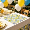 thumbnail image 6 of 20Pcs Lemon Napkins Blue Yellow Disposable Paper Citrus Decorative Dinner Napkin Luncheon Napkins for Party Supplies Table Decor, 6 of 6