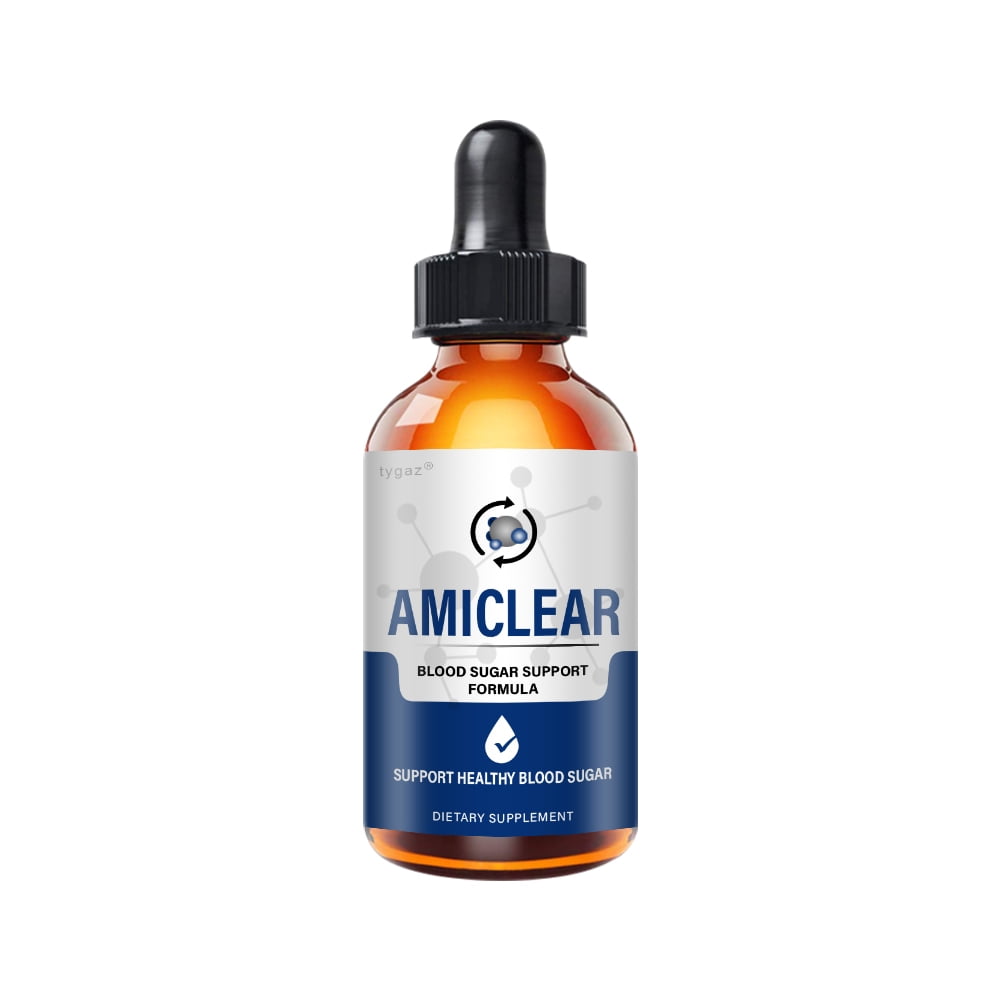 (Single, 2oz) Amiclear Drops Amiclear Sugar Supporting Liquid Drops