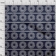 thumbnail image 2 of oneOone Cotton Flex Fabric Stripe & Mandala Block Printed Craft Fabric BTY 40 Inch Wide, 2 of 4