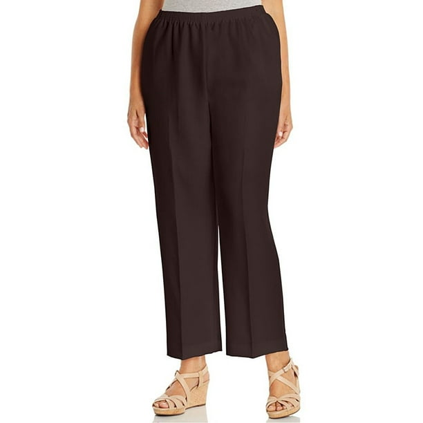 Alfred Dunner Alfred Dunner Women's Plus Size Polyester PullOn Pants