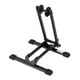 thumbnail image 4 of Soporte de suelo para bicicleta, portátil, fabricado en metal, plegable, apto para ruedas de 24 a 27,5 pulgadas, soporte de aparcamiento para biciclet, 4 of 8