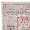 thumbnail image 3 of SAFAVIEH Kenitra Jarrod Floral Bordered Polyester Area Rug, Grey/Blue, 3' x 5', 3 of 4