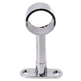 thumbnail image 6 of AFQH Round Chrome Centre Bracket Wardrobe Rail Support Hanging Rail Rod Pole Socket End Support Bracket Holder 25mm, 6 of 11