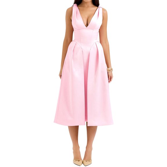 TEODORA womens  Midi Dress, 6