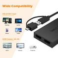 thumbnail image 6 of WAVLINK USB 3.0 to 1920x1080@60Hz Dual HDMI Adapter, Multi-Display Adapter for Windows/ MacOS Laptop, 6 of 8