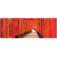 thumbnail image 1 of Cuadro Decorativo - Puertas Torii, Santuario Fushimi Inari Jr Impresión en canvas, estrechado., 1 of 2