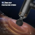 thumbnail image 2 of Massage Gun Deep Tissue Percussion , 10 Speeds, 4 Heads, Quiet Muscle Massager with AI Smart Mode, 6H Battery, for Athletes & Home Use, 2 of 10