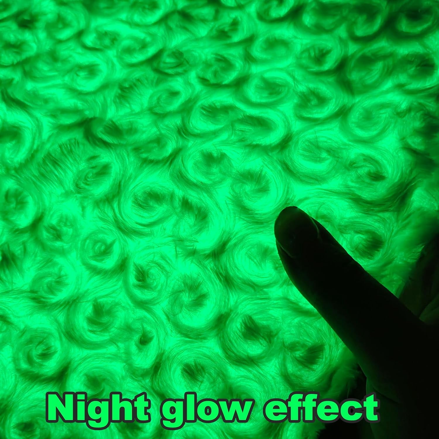 Glow in The Dark Fabric,Glow Fabric for Sewing Clothes,Luminous Polyester Fabric for Lighted Fabric for Clothes,Decorations, DIY Craft Supplies and Other Uses