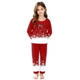 thumbnail image 4 of Lvotionpl 2026 Match Christmas Pjs, Matching Christmas Pajamas Long Sleeve Top & Pants Set Matching Holiday Pajama Xmas Set, 4 of 5