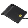 thumbnail image 4 of Universal Portable Smart Card Reader for Bank Card Card ID DNIE ATM IC Reader for Android Phones and Tablet,1 * USB smart card reader 1 * Drive CD,black, 4 of 7