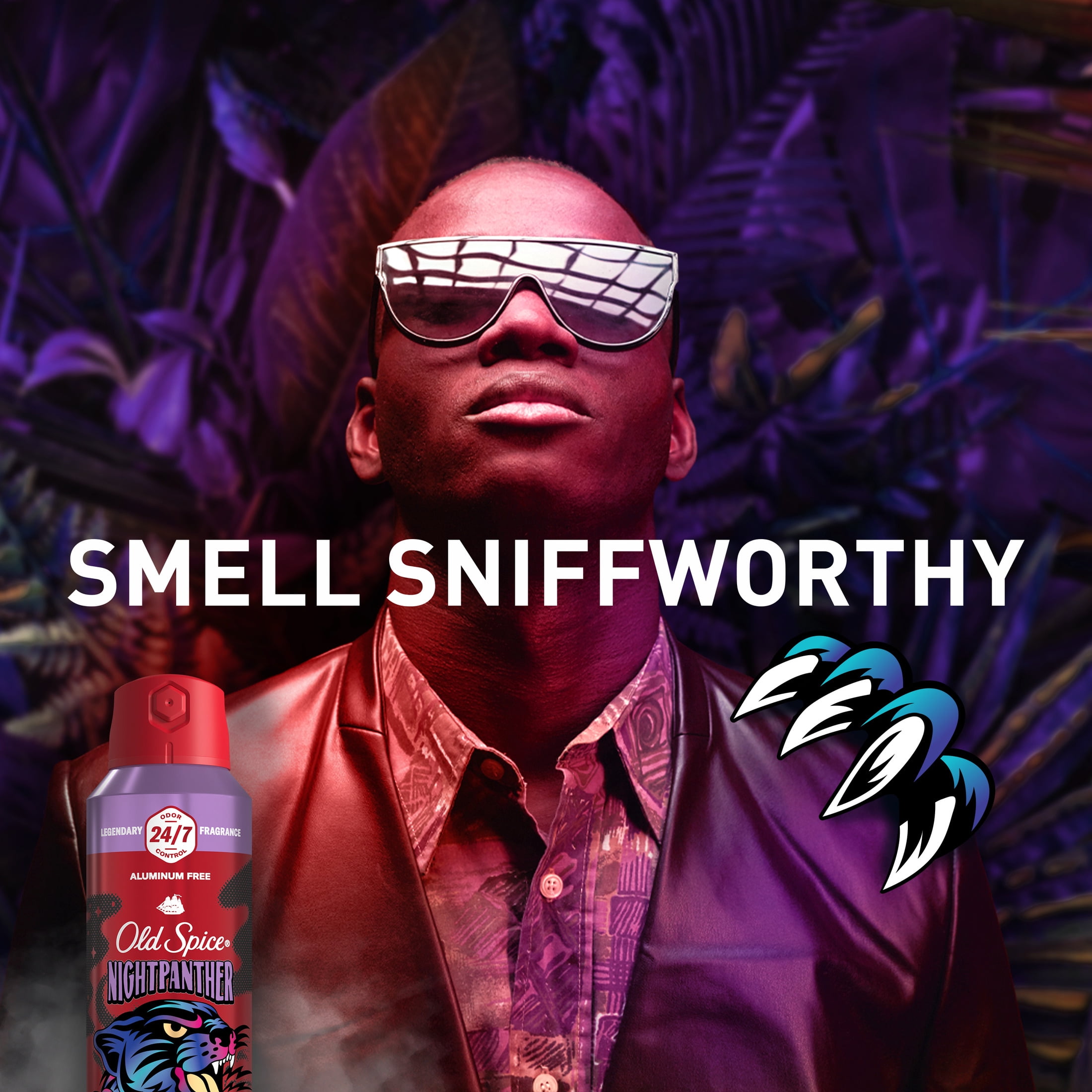 Old Spice NightPanther Body Spray for Men, 5.1 oz