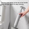 thumbnail image 5 of Toilet Plunger Powerful Manual Drain Unblocker Toilet Clogged Cleaning Tool G, 5 of 5