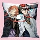 thumbnail image 5 of Almohada de Bungou Stray Dogs, almohada de Dazai Chuuya, almohada de animación de descalificación humana, regalo masculino y femenino, 5 of 5