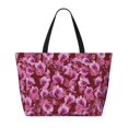 thumbnail image 2 of Disketp Orchids Flowers Bolsa de Playa de Gran Capacidad, Bolso Impermeable y a Prueba de Arena para Mujer, Ideal para Playa, Piscina y Natación, 2 of 7