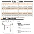 thumbnail image 3 of YEJIMAN Short Sleeve T-shirt, Red Shirt Women Trendy, Women's Round Neck Short Sleeved Loose T Shirt with A Knit Bottom Short Top,, 3 of 9