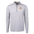 thumbnail image 2 of Men's Cutter & Buck  Gray/White Tennessee Tech Golden Eagles Big & Tall Virtue Eco Pique Micro Stripe Recycled, 2 of 3