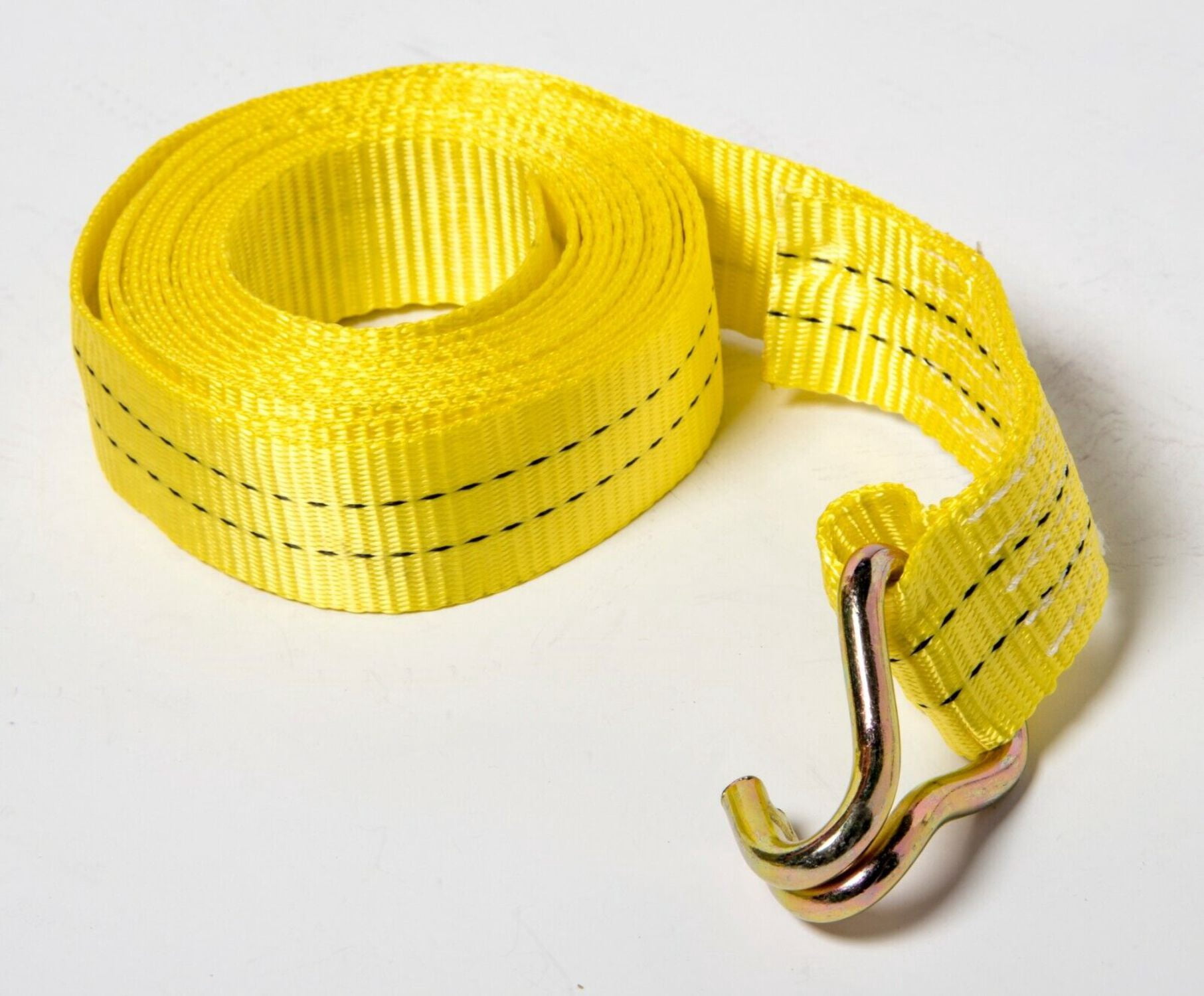 8x 1.5"x15' 4000lb Ratchet Strap J Hook Heavy Duty Tie Down Cargo ATV UTV 1.5x15