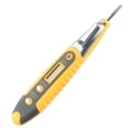 thumbnail image 3 of Stylo de Test à Induction Sans Contact avec Éclairage Auxiliaire pour Detect 12-250V AC DC pour Détection de Point de Rupture Pièces Outil Noir Jaune, 3 of 9
