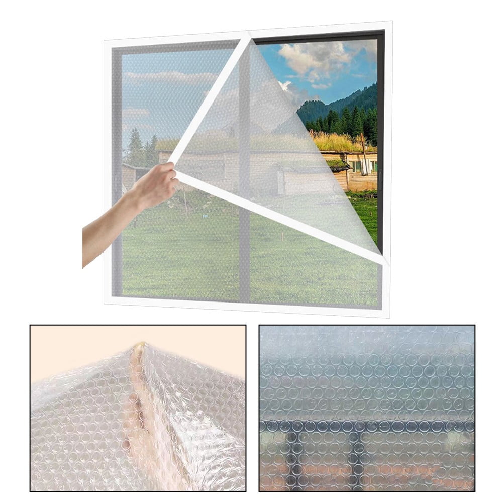 Easy Installation Bubble Wrap Film For Comfortable Indoor Environment Double Thickened Construction For Various Window Types