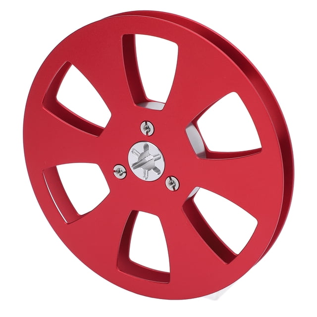 Carrete De Cinta De aleación De Aluminio Carrete De Cinta Vacío, Brida NAB De 5 Pulgadas Carrete De Cinta De aleación De Aluminio Ligero Con Tornillo Para Reproductor De Cinta