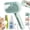 Green, variant on Renu Dog Brush, Freshfur Shower Brush+bathing Solution, Chewie Steam Brush for Dogs Shedding, 3 in 1 Rechargeable Steams Cat Brushes Self Cleaning Hair Removal Grooming Supplies Tool for Indoor