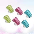 thumbnail image 2 of Miangastore 6Pcs Suction Cup Toothbrush Head Cover Dustproof Toothbrush Protective (Random Color), 2 of 8