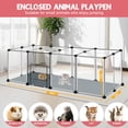 thumbnail image 3 of Corral para mascotas VISCOO 122x61x41 cm transparente e impermeable, 3 of 7