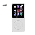 thumbnail image 1 of Reproductor MP3 64GB Botones físicos Compatible con Bluetooth 5.0 Útil Radio FM E-Book, 1 of 8
