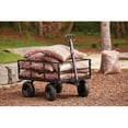 thumbnail image 5 of Gorilla Carts Towable Steel Utility Cart w/ Removable Side Panels, 1200 lb Capacity, Black, 5 of 9