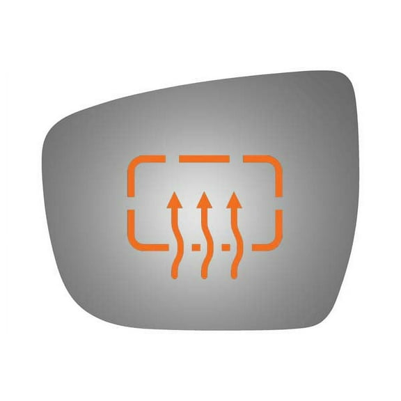 Burco Side View Mirror Replacement Glass - Clear Glass - 4609H