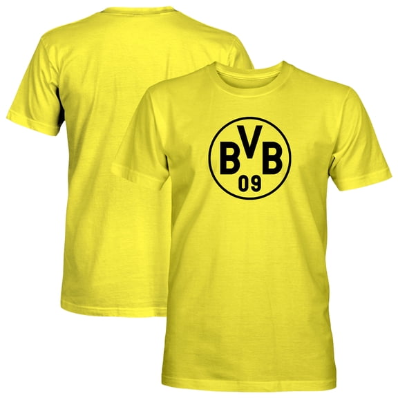 Men's 1863FC Yellow Borussia Dortmund Mono Badge T-Shirt