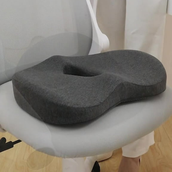 PAMINGONO Memory Desk Chair Cushion Ergonomic Hollow Design For Pressure Relief For Office Car Wheelchair Home Use Deep